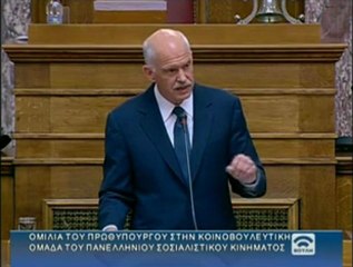 Ομιλία Παπανδρέου 31 10 2011