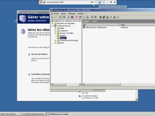 Configuration d'un serveur Dhcp 2003 dans un domaine AD