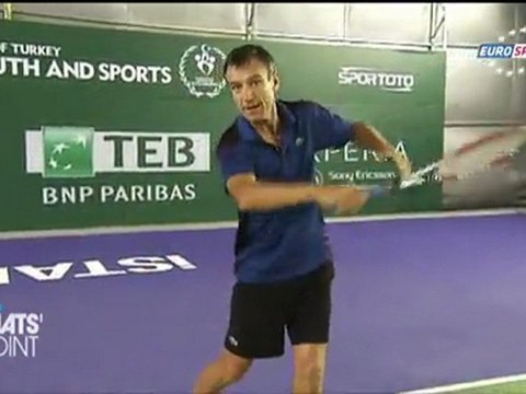 Mats Point : Wilander on wheels