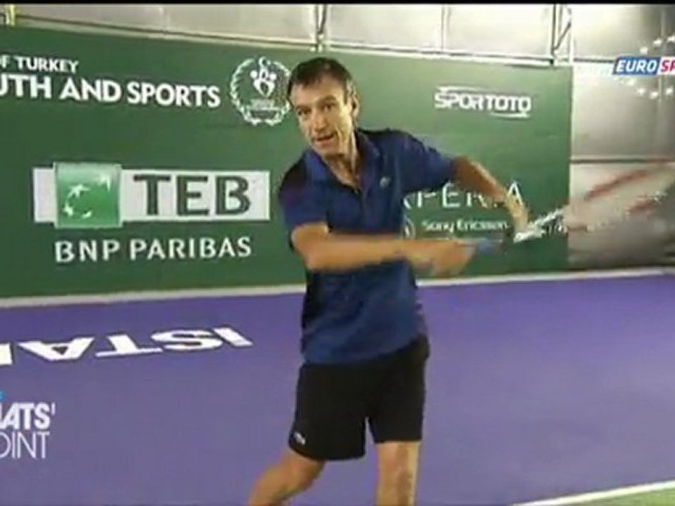 Mats Point : Wilander on wheels