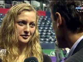 Mats Point : ITW Kvitova after final