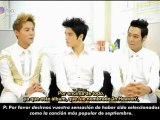 [SPfTVXQ] 111021 Melon - JYJ Interview (Sub. Español)