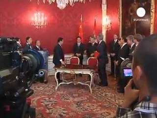 China's Hu says Europe can save its own economy