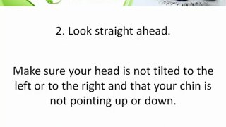 Help Your Vision: Five Rules For A Healthy Posture