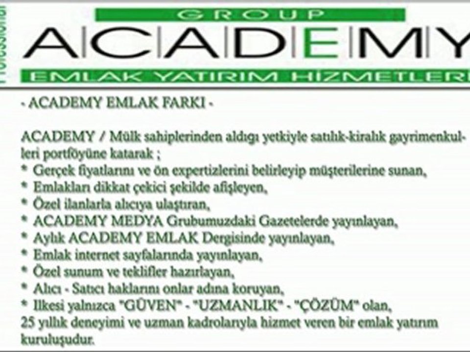 Academy Emlak