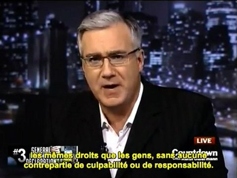 La déclaration officielle du mouvement Occupons Wall Street lue sur une chaîne américaine