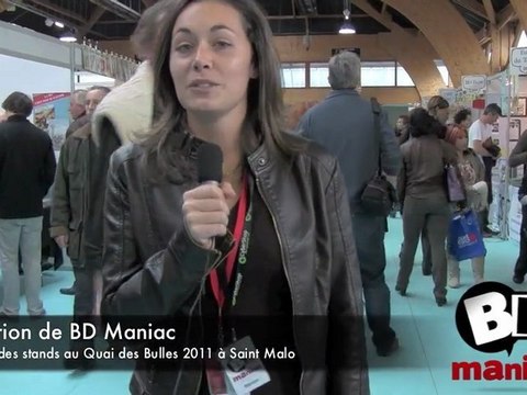 Visite du Quai des Bulles 2011 à Saint Malo, par BD Maniac