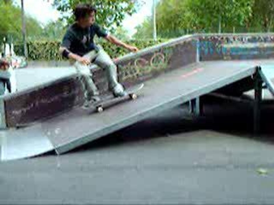 ollie sur funbox
