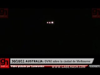 ufo.  MELBOURNE.Australie.30.10. 2011