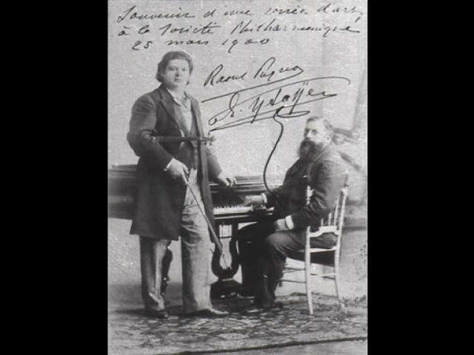 Eugene Ysaye (1858-1931)