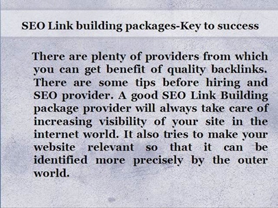 Link Building Packages: One Way Link Building Packages | India
