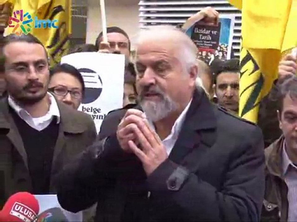 'KCK operasyonları' protesto edildi