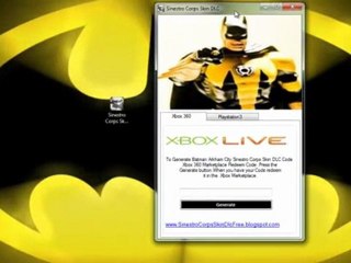 Batman Arkham City Sinestro Corps Skin DLC Leaked
