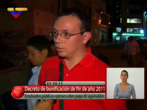 Presidente Chavez firmo decreto para pago de utilidades a empleados publicos