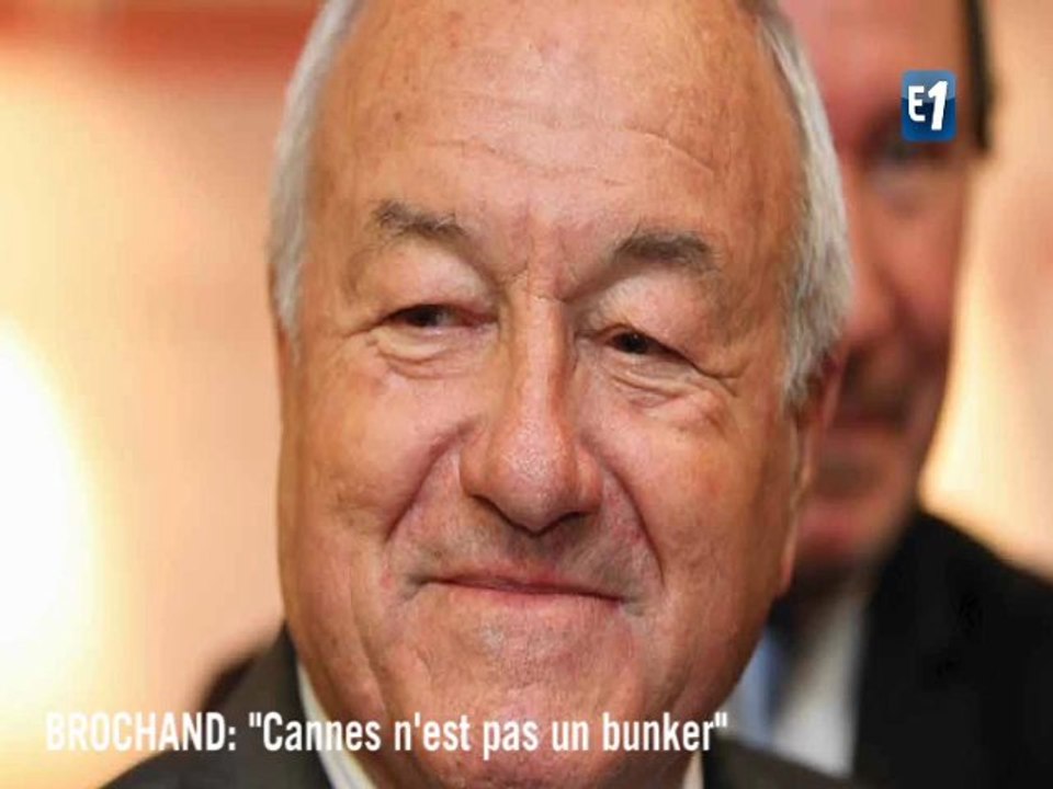 Brochand : "Cannes n'est pas un bunker"