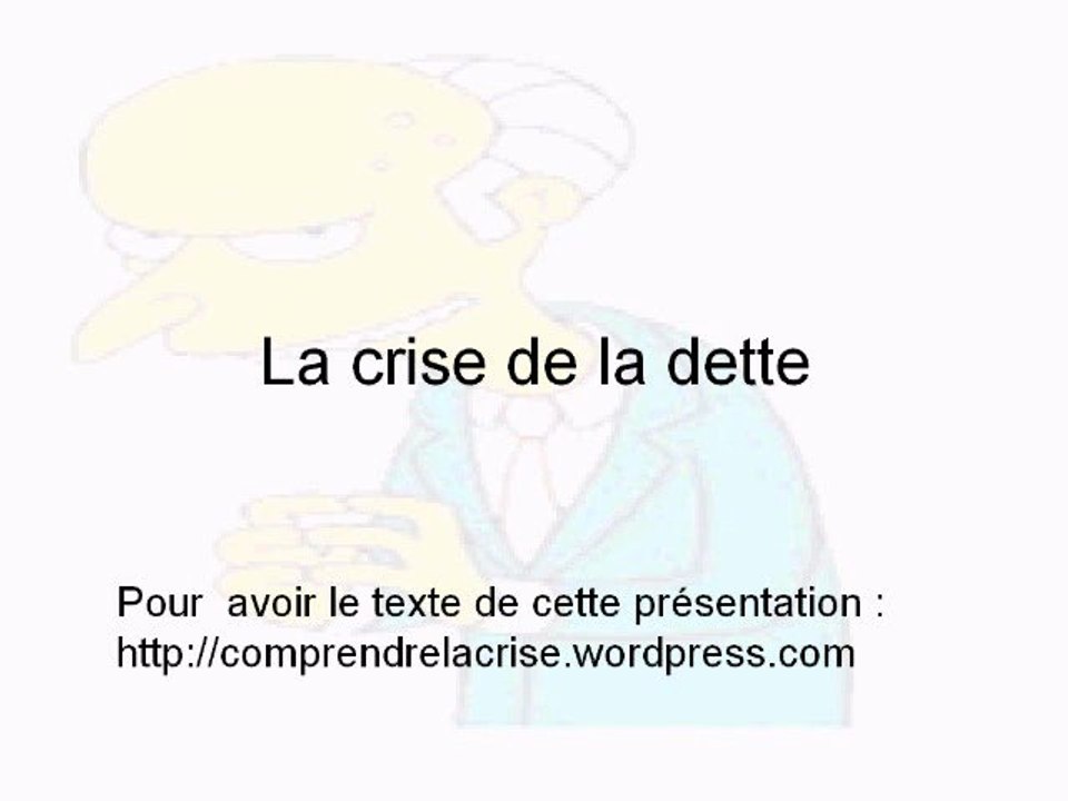 la crise de la dette : explication simple et détaillée
