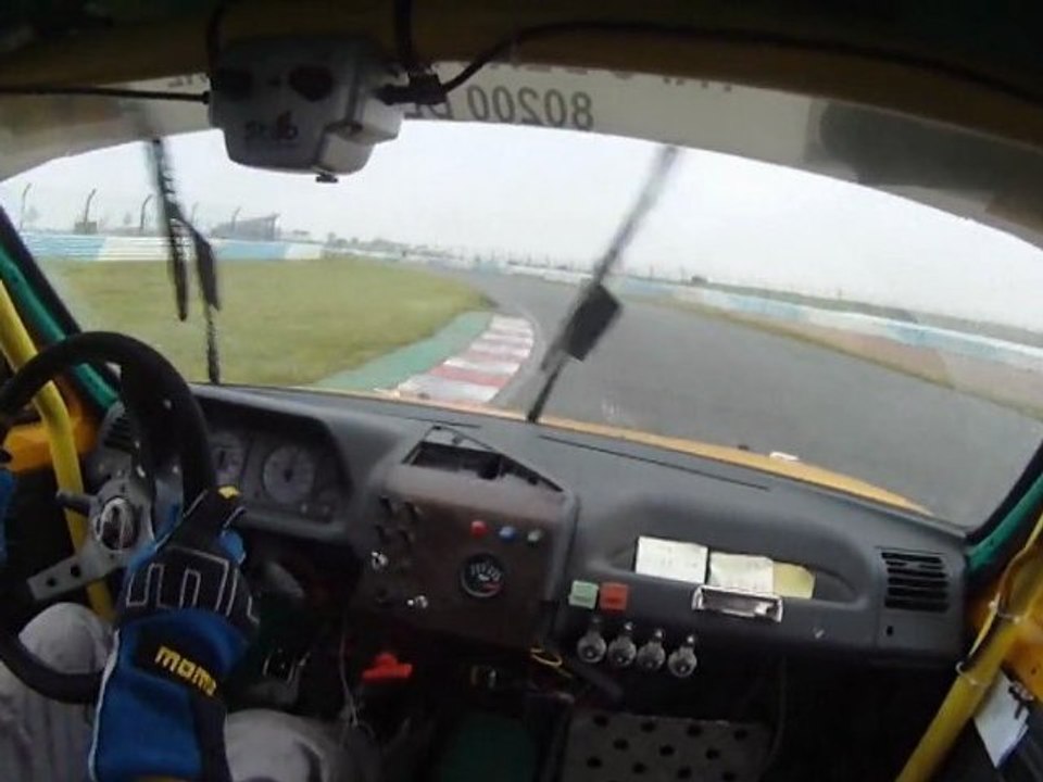 Slalom de Croix en Ternois 2011 - Pierre-Alexandre PERRIN - 205 GTI F2-3 - Manche 4