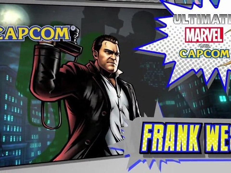 Ultimate Marvel vs Capcom 3 - Frank West Character Vignette