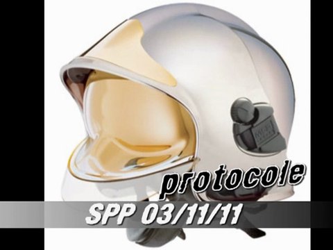 FILIERE des pompiers professionnels protocole