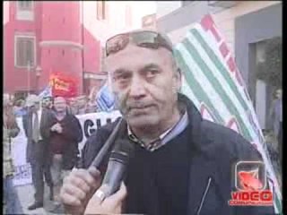 Pomigliano (NA) - Corteo contro il nuovo piano industriale Alenia
