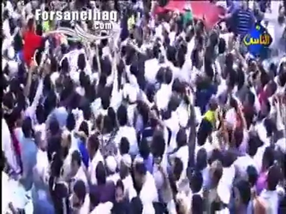 لحظة خروج الشيخ يعقوب من مسجد الفتح بالاسكندرية