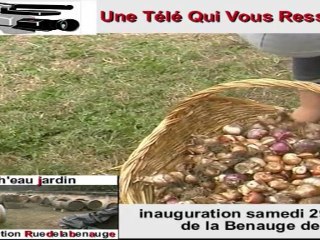 samedi 29 octobre 2011 L'Ech'eau jardin a été inauguré  dérière l'église saint Marie Bordeaux