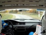 Rallye de l'indre 2011 es3 Honda civic N2