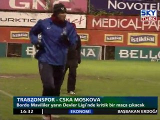 Trabzonspor CSKA Moskova Karşısında