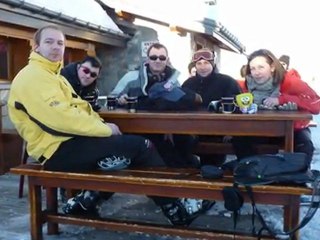 Janvier 2010 - Bob l'éponge à La Plagne