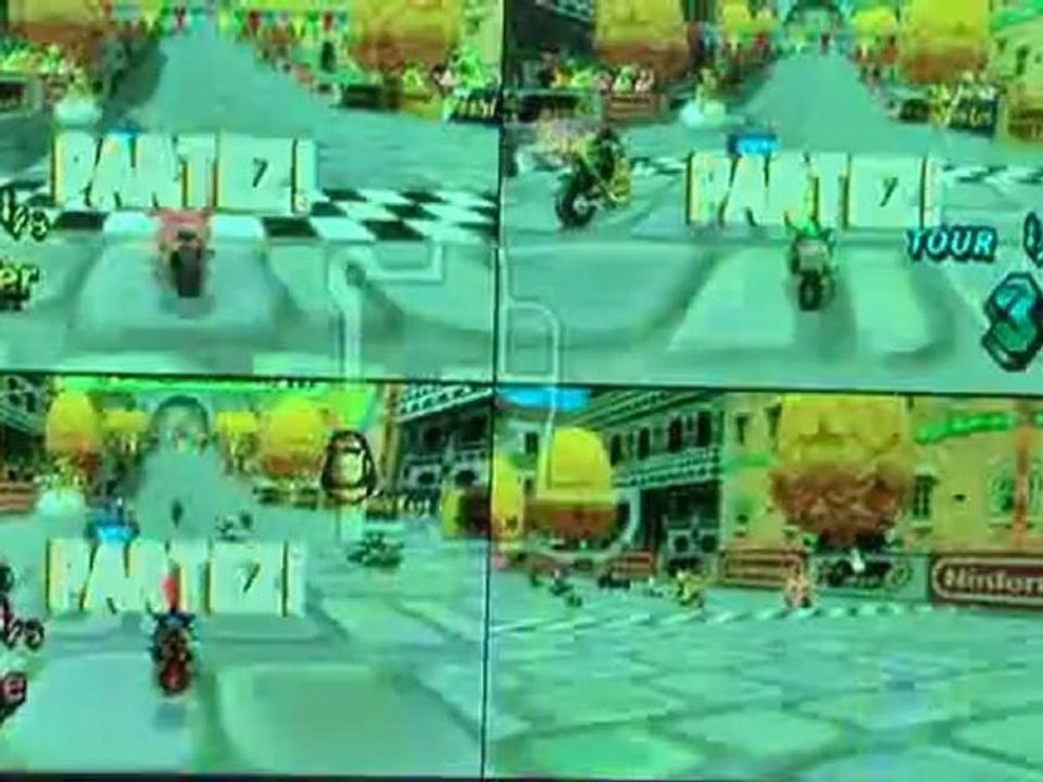 Mario Kart Wii la Coupe Banane par les Touics