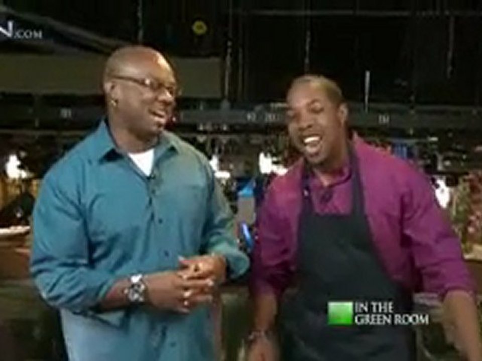 In The Green Room with Aaron McCargo, Jr.  - CBN.com