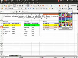 Projektowanie relacyjnej bazy danych