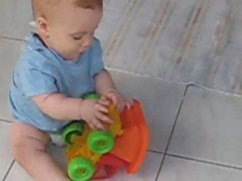 Petit sucre roux fait du 4 pattes