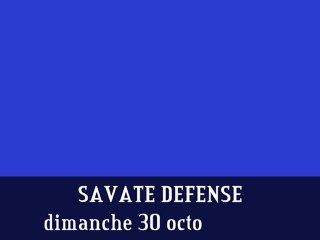 savate défense 30102011
