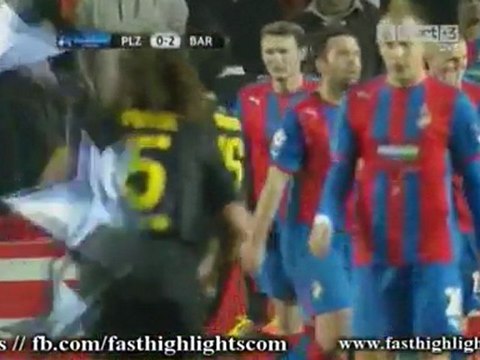 01-11-2011 - VIKTORIA PLZEN 0-4 BARCELONA (CHAMPIONS LEAGUE)