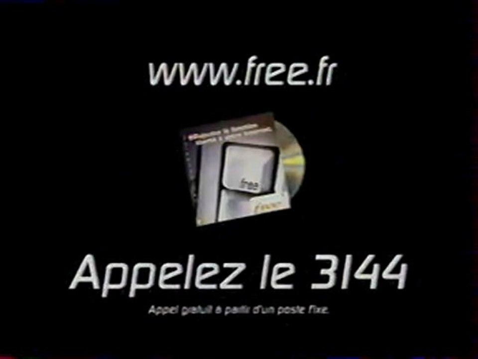 Publicité Free 2000