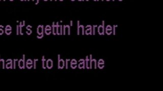 Harder to breathe Marron 5 Karaoke Verson