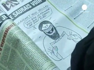 Fransa'da Hz Muhammed'in karikatürünü yayımlayan...