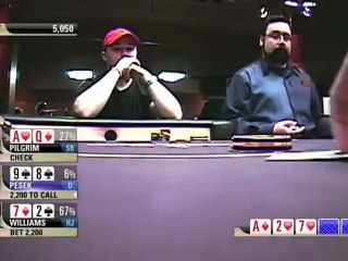 NAPT Mohegan Sun - Pilgrim vs Williams - PokerStars.com