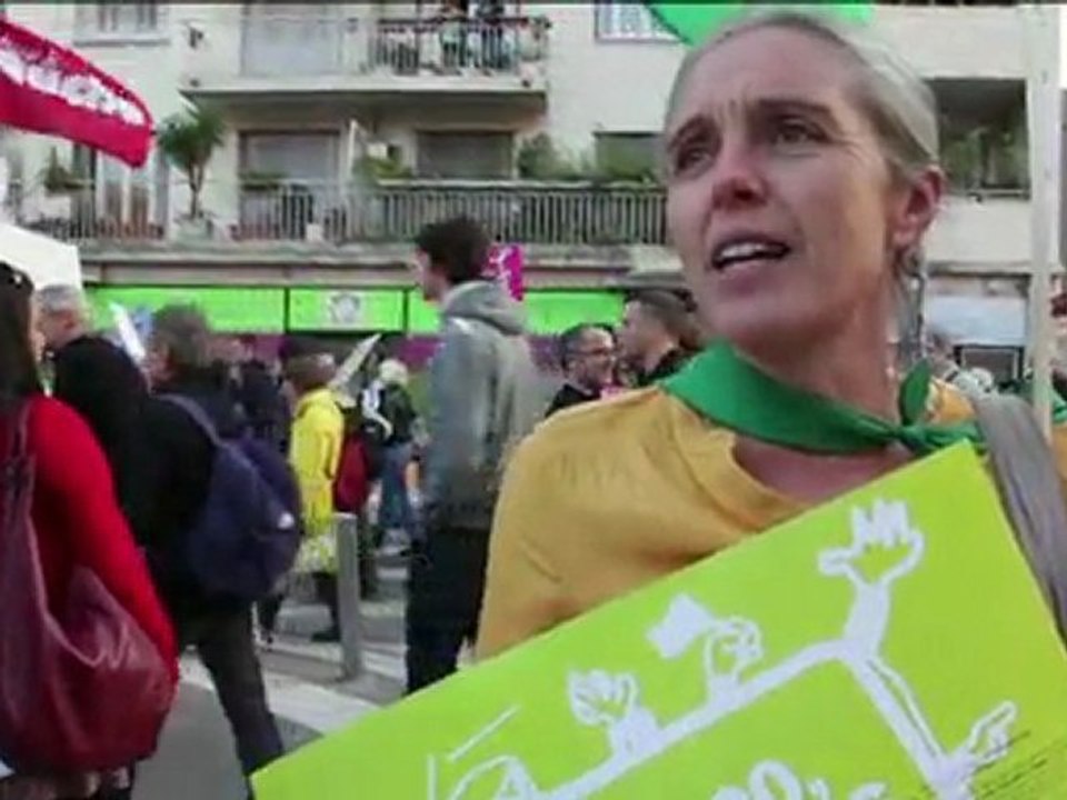 Frères des Hommes à la manifestation anti G20