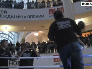 Ismail Sillakh - open training before facing Ali Ismailov