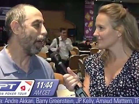 EPT London 2011: Welcome to Day 1a with Barry Greenstein - PokerStars.co.uk