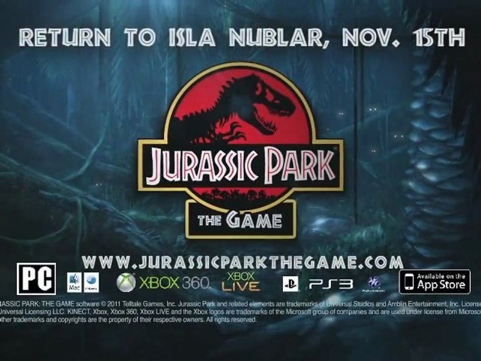 Jurassic Park : The Game - Behind the Scenes Trailer [HD]