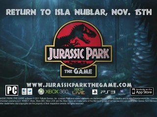 Jurassic Park : The Game - Behind the Scenes Trailer [HD]