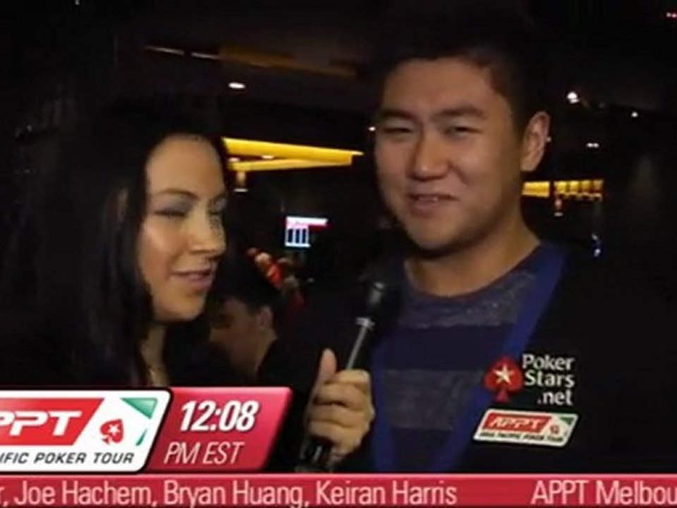 APPT Melbourne 2011: Day 1 Intro with Bryan Huang - PokerStars.com