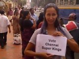 Israeli tourist in India supports Chennai Super Kings