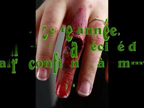 HALLOWEEN MAQUILLAGE HORREUR EFFETS SPECIAUX