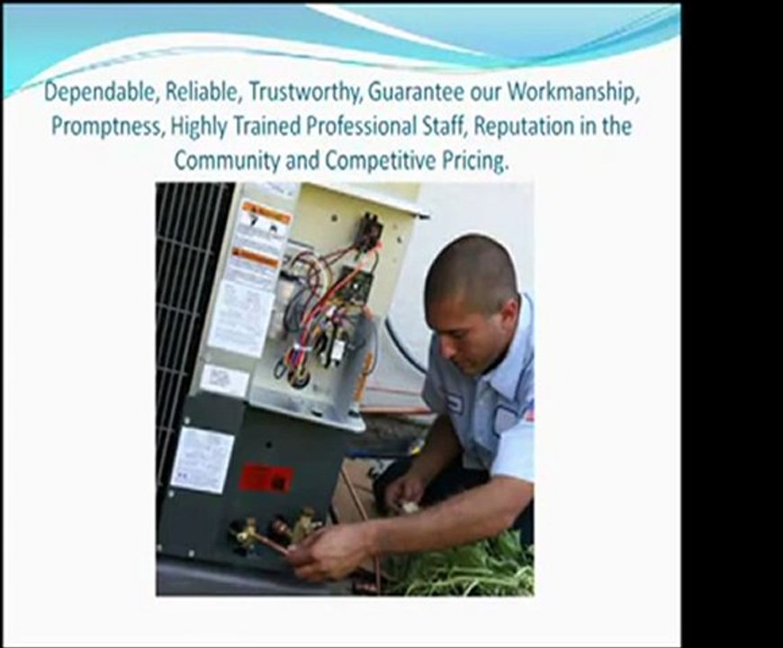 New construction and service, replace heating and air condit