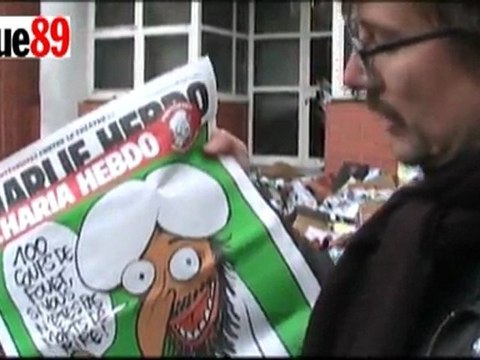Luz (Charlie Hebdo), après l'incendie : Mais qui a pu faire ça?