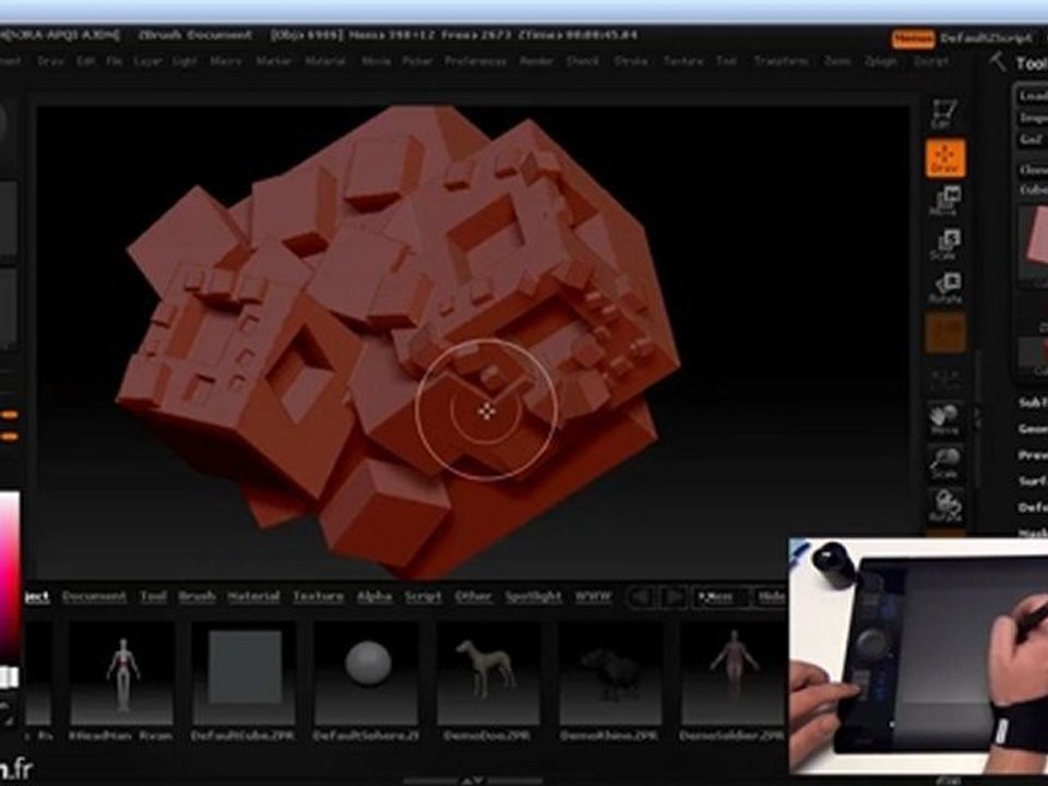 Wacom MasterClass Vol. 3 - Premiers pas avec ZBrush